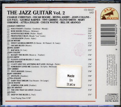 Charlie Christian, Oscar Moore, Irving Ashby, Etc. - The Jazz Guitar Volume 2 Music CD