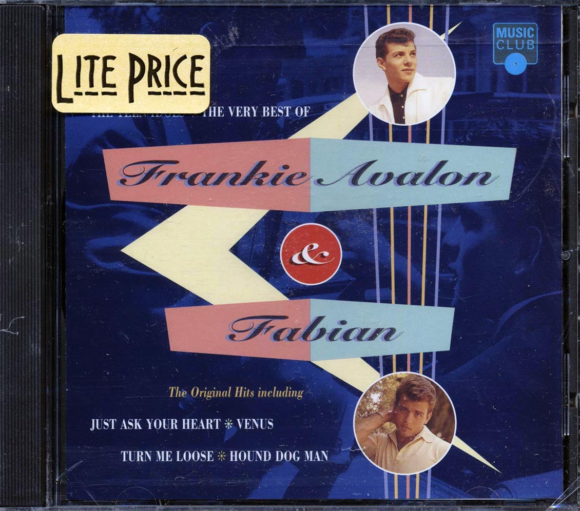 Frankie Avalon, Fabian - The Teen Idols: The Very Best Of Frankie Avalon & Fabian Music CD