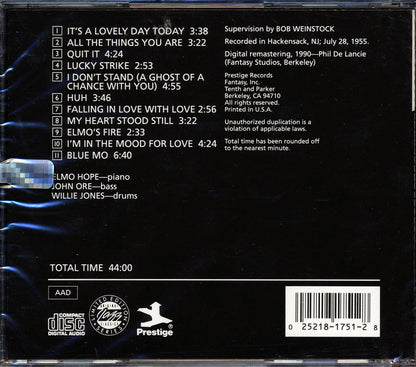 Elmo Hope Trio - Meditations (ltd. ed.) (remastered) Music CD
