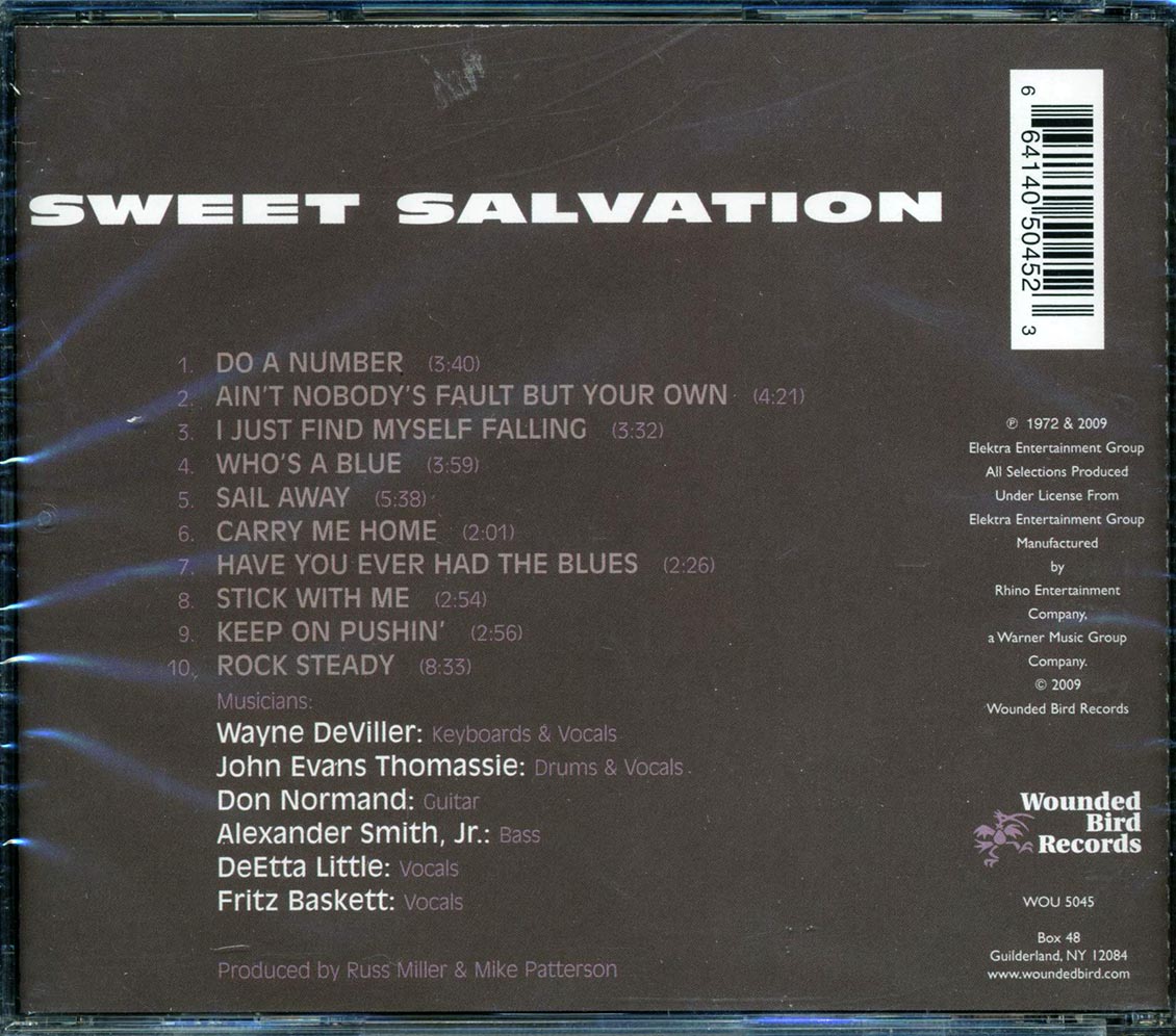 Sweet Salvation - Sweet Salvation Music CD