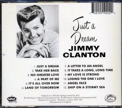 Jimmy Clanton - Just A Dream Music CD