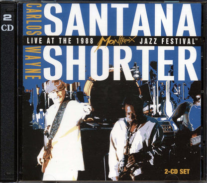 Carlos Santana Wayne Shorter Band Live At The 1988 Montreux Jazz Festival 2xCD Music CD