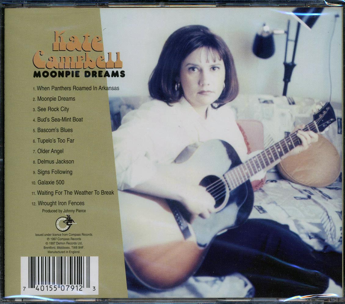 Kate Campbell - Moonpie Dreams Music CD