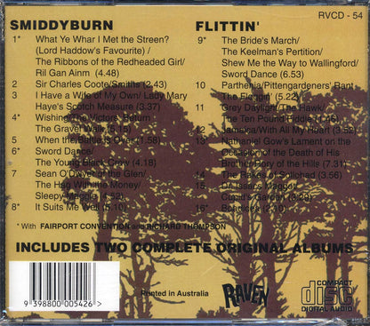 Dave Swarbrick - Smiddyburn + Slittin' (2 albums on 1 CD) Music CD