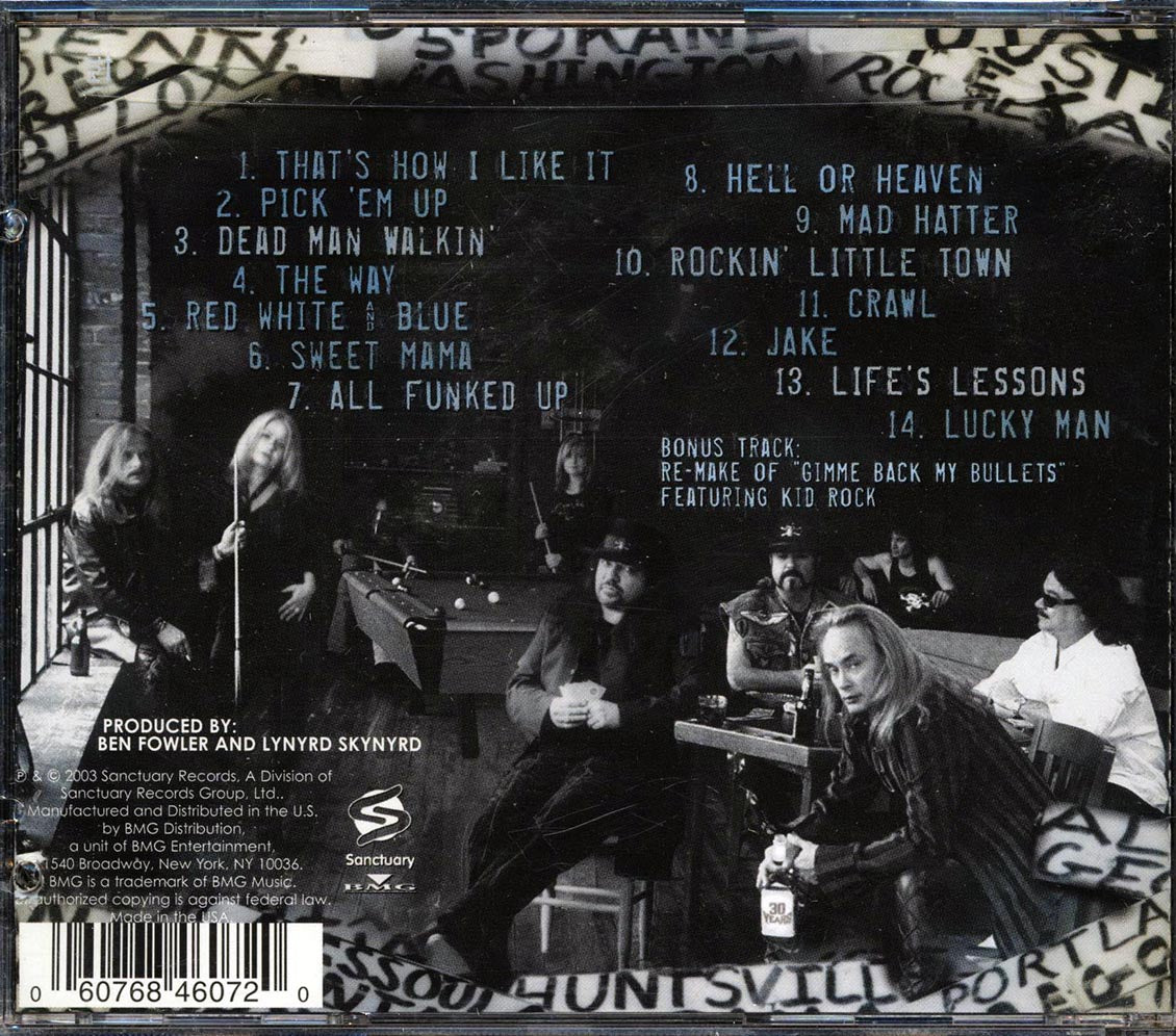 Lynyrd Skynyrd Vicious Cycle Music CD