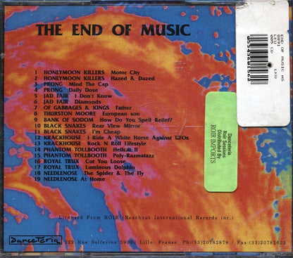 The Honeymoon Killers, Prong, Jad Fair, Etc. - The End Of Music As We Know It (marked/ltd stock) Music CD