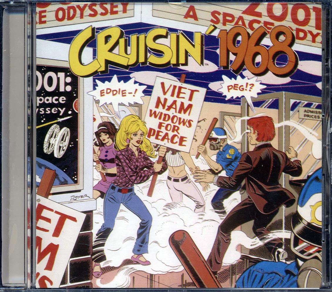 Johnny Dark, Steppenwolf, The Temptations, Etc. - Cruisin' 1968 Music CD
