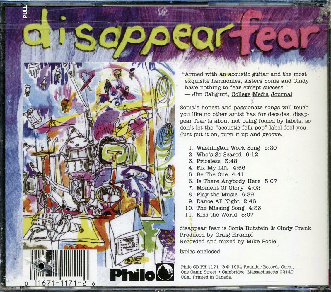 Disappear Fear - Disappear Fear (marked/ltd stock) Music CD