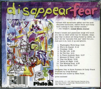Disappear Fear - Disappear Fear (marked/ltd stock) Music CD