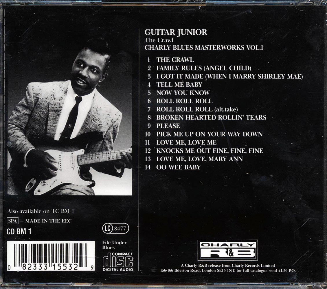 Guitar Junior - The Crawl Music CD