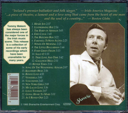 Tommy Makem From The Archives marked/ltd stock Music CD