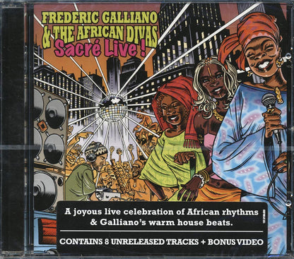 Frederic Galliano & The African Divas - Sacre Live Music CD