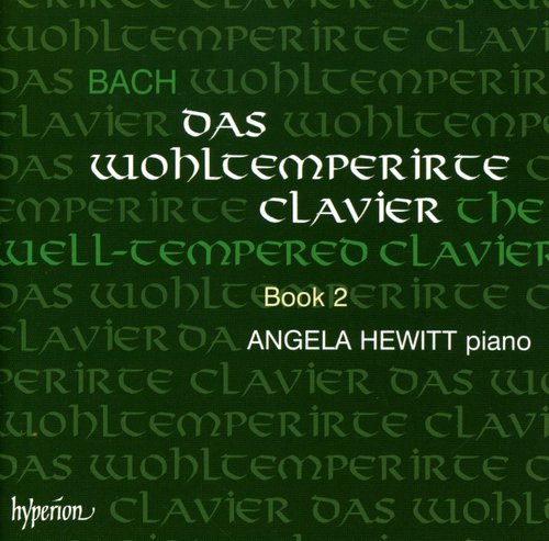 the album cover for J.S. Bach - Well Tempered Clavier Book 2