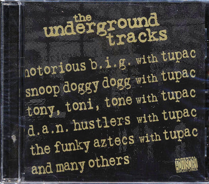 Tupac, Snoop Doggy Dogg, Assassin, Daddy Marco, Notorious BIG, Etc. - The Underground Tracks Music CD