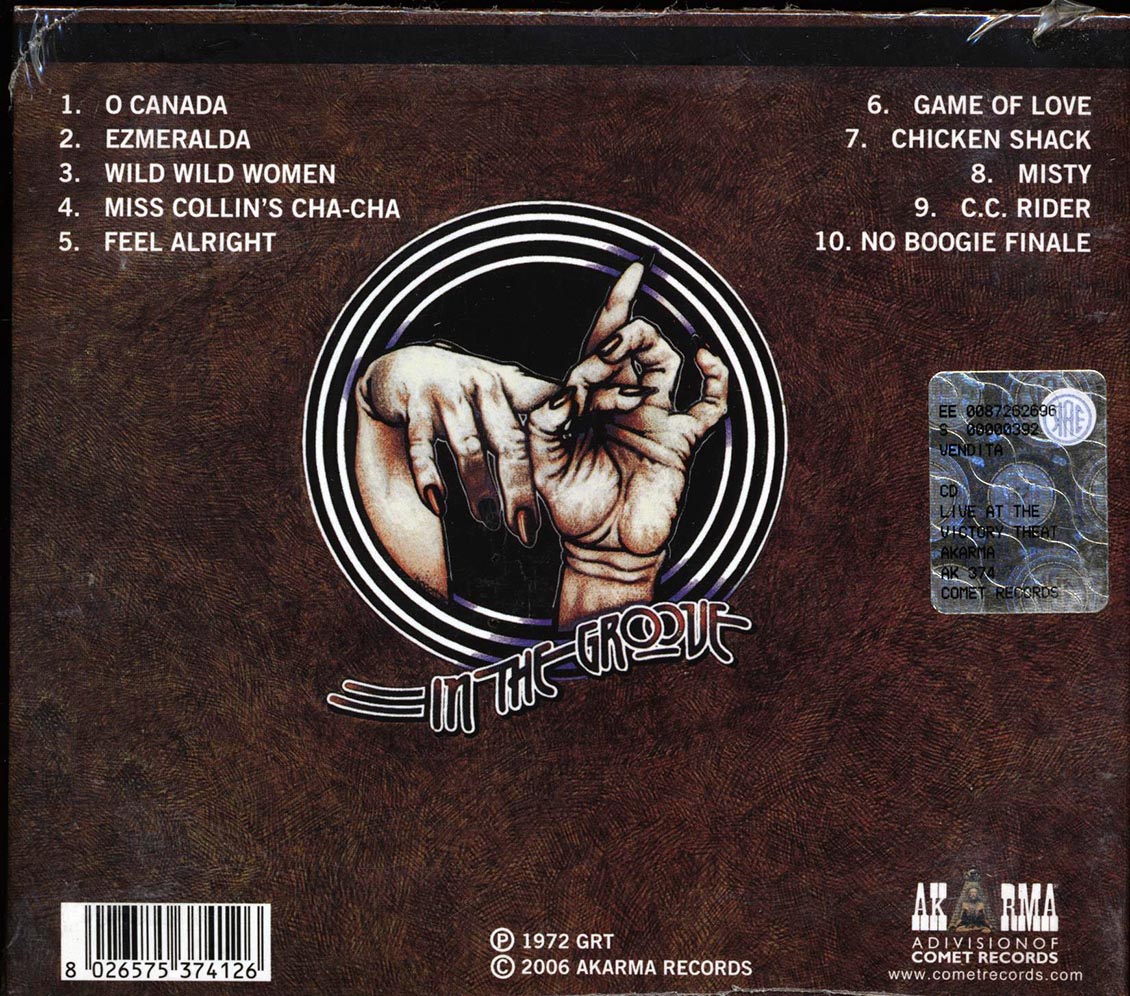 The Mainline The Mainline Bump & Grind Revue Live At The Victory Theatre deluxe 3 fold digipak Music CD