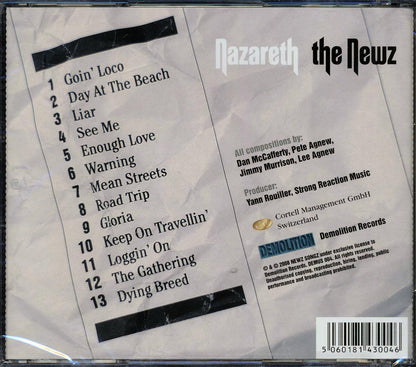 Nazareth - The Newz Music CD