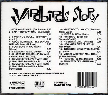 The Yardbirds - Story Music CD