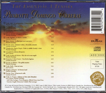 Pavarotti, Placido Domingo, Jose Carreras - The Essential 3 Tenors Music CD