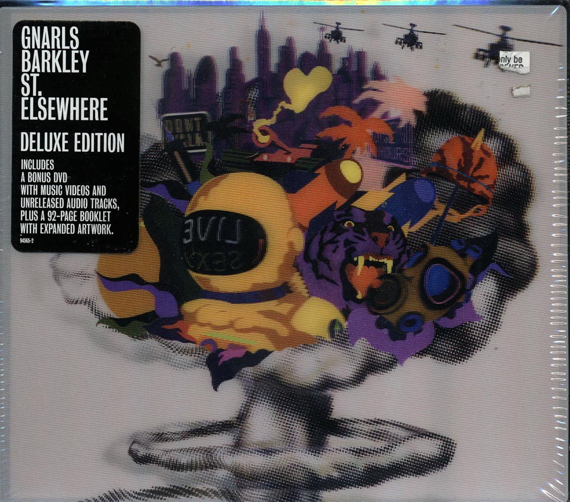 Gnarls Barkley - St. Elsewhere (3D Lenticular Artwork Cover) (incl. DVD) (incl. 92-page booklet) (deluxe edition) Music CD