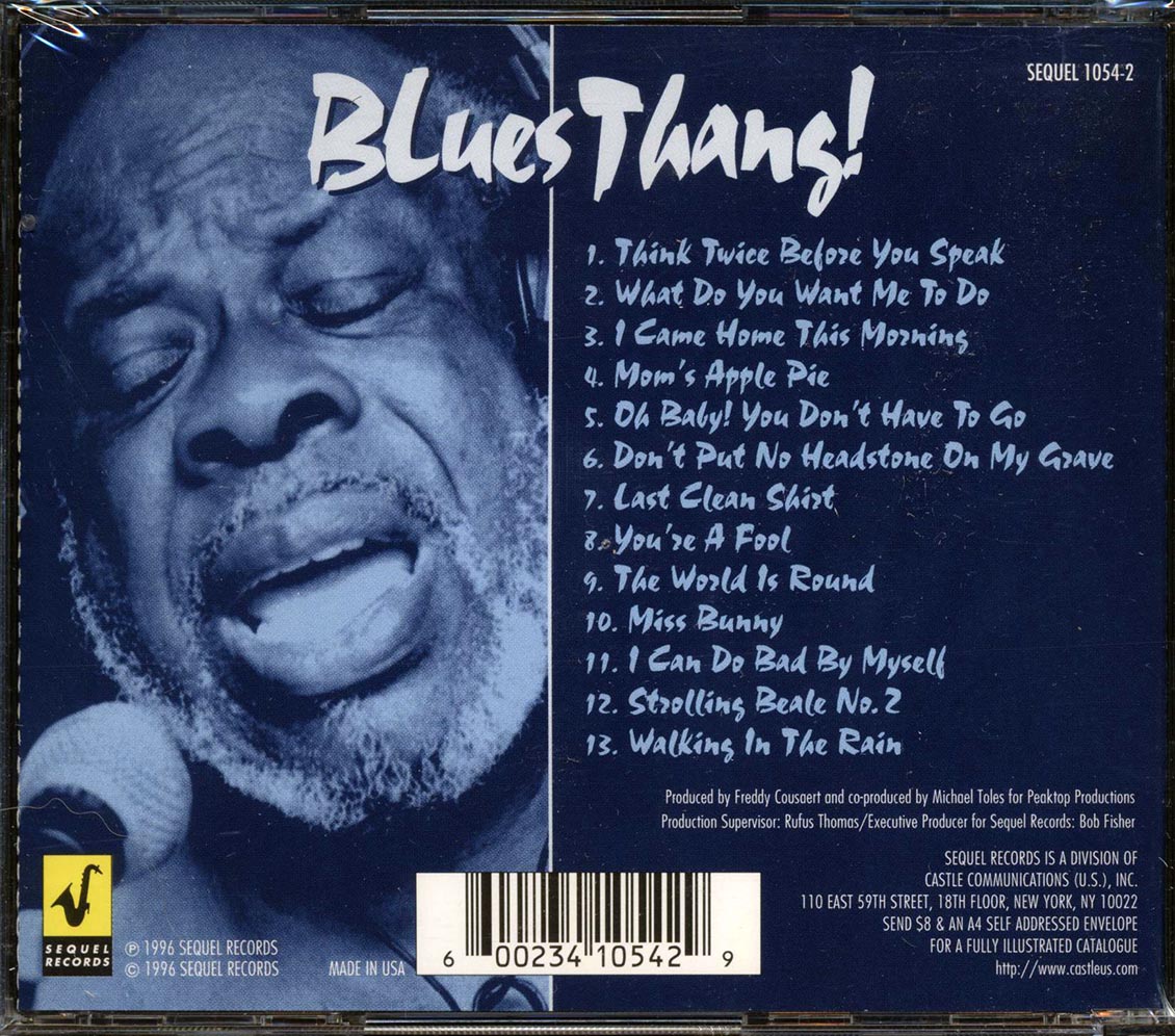 Rufus Thomas - Blues Thang Music CD