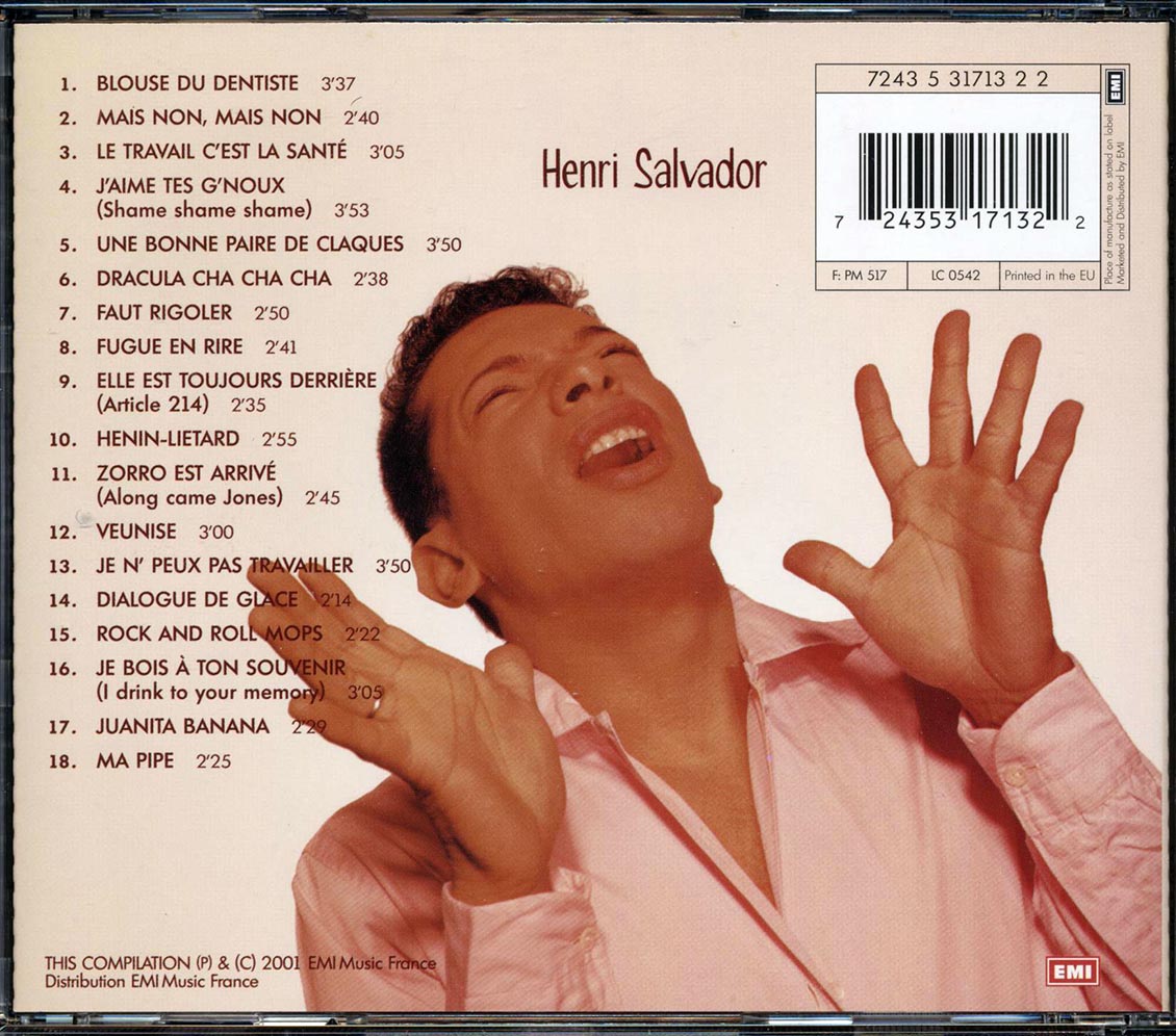 Henri Salvador - S'Amuse Music CD