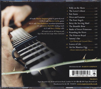 Martin Simpson - The Bramble Briar Music CD