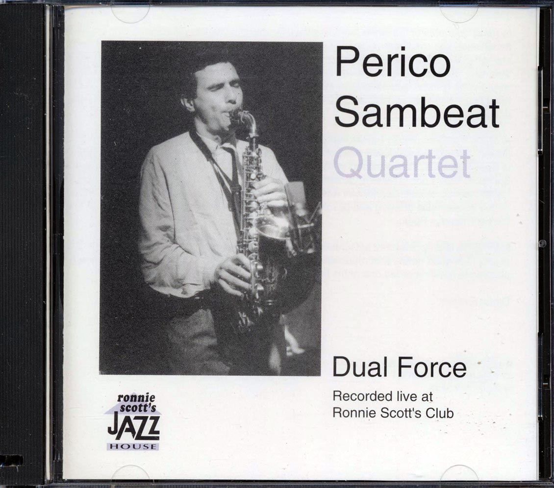 Perico Sambeat Quartet Dual Force marked/ltd stock Music CD