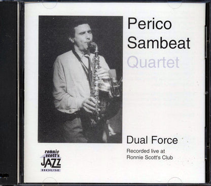 Perico Sambeat Quartet Dual Force marked/ltd stock Music CD