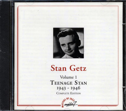Stan Getz - Volume 1: Teenage Stan 1943-1946 Complete Edition Music CD