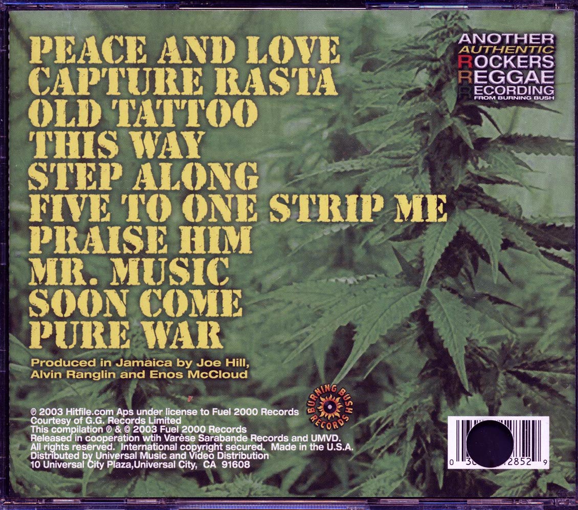 Culture - The Healing Of The Nation Music CD
