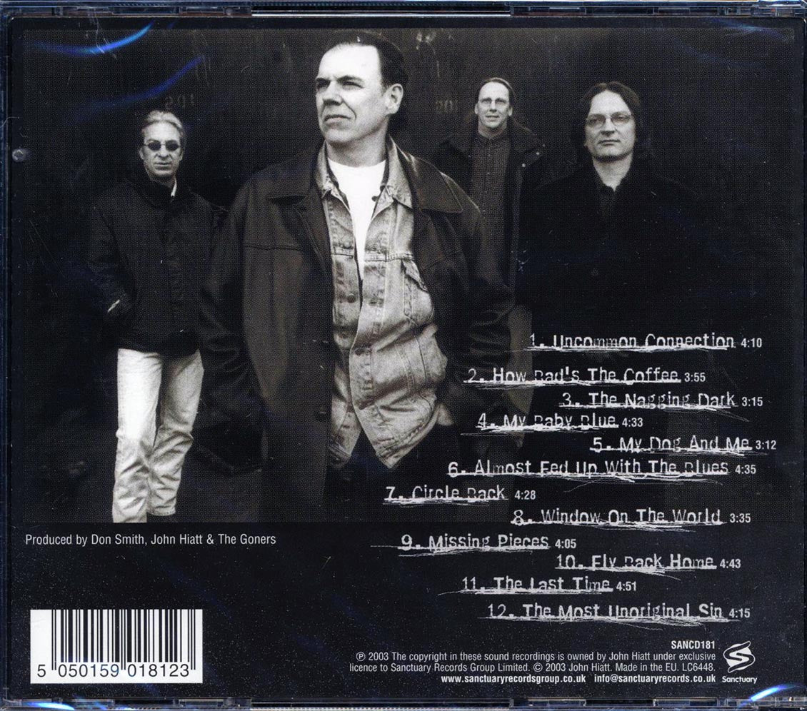 John Hiatt & The Goners - Beneath This Gruff Exterior Music CD