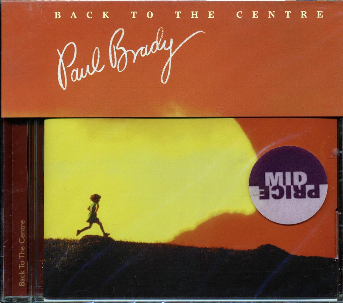 Paul Brady - Back To The Centre Music CD