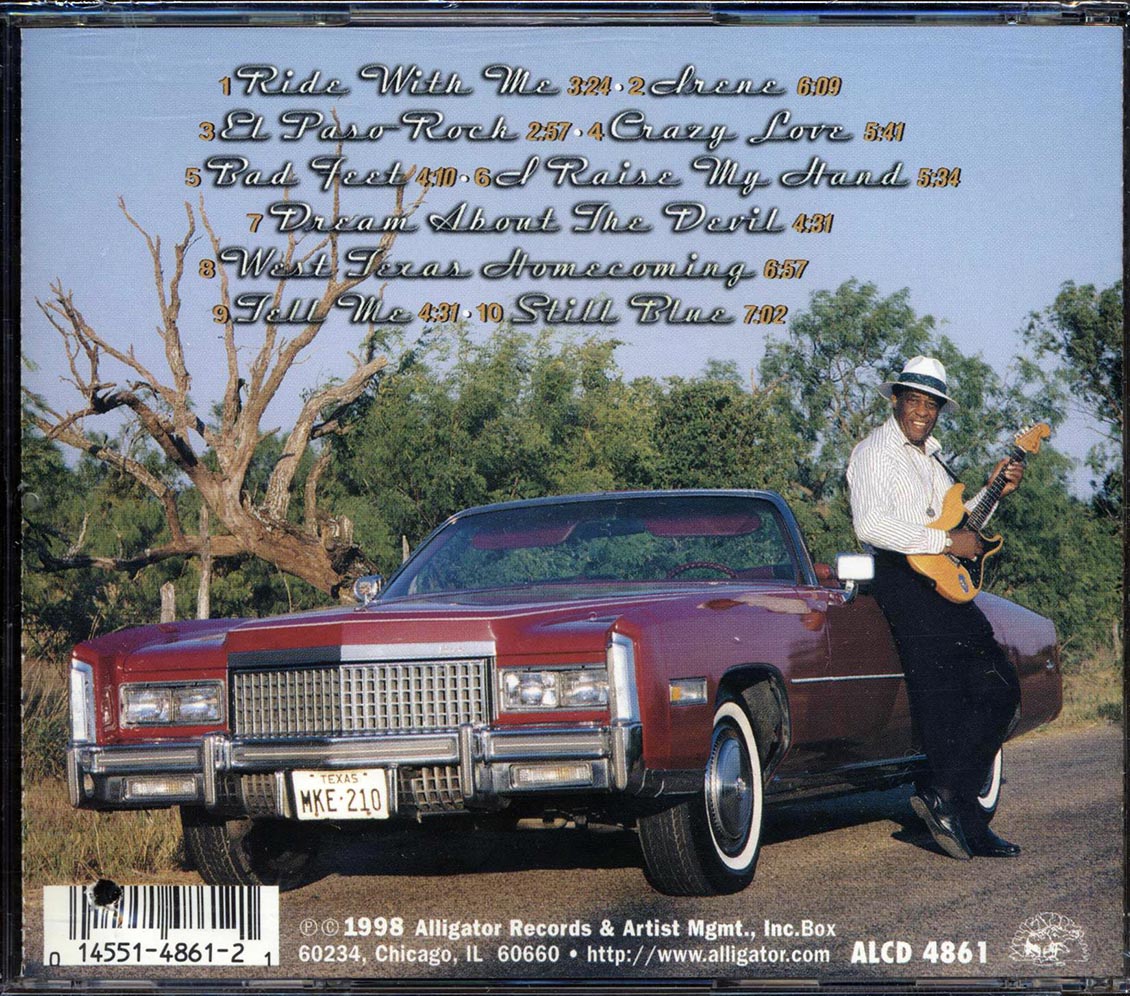 Long John Hunter - Ride With Me (marked/ltd stock) Music CD
