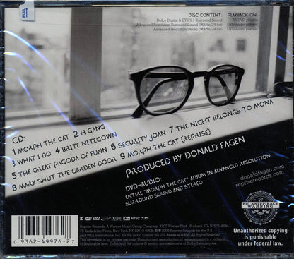 Donald Fagen Morph The Cat incl DVD marked/ltd stock Music CD