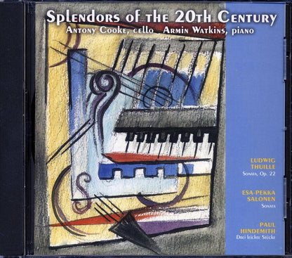Antony Cooke, Armin Watkins - Splendors Of The 20th Century Music CD