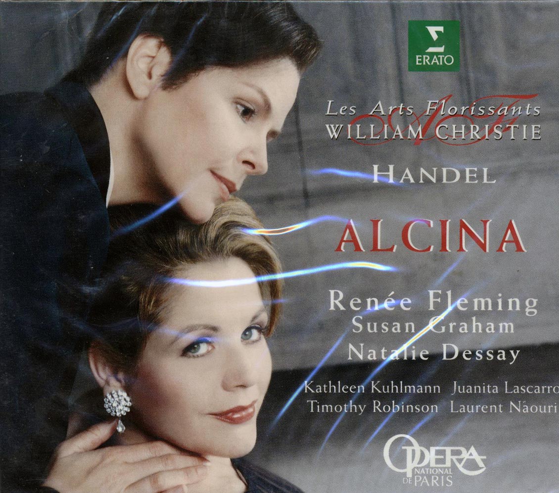 Handel, Alcina, Renne Fleming, Les Arts Florissants, William Christie - Alcina (3xCD) (box set) (incl. large booklet) Music CD