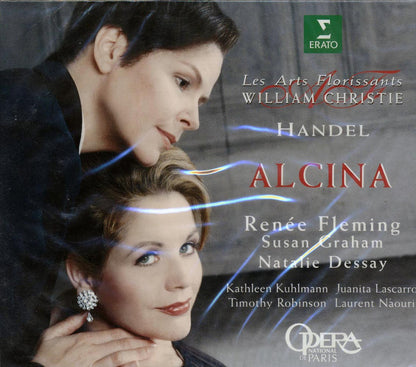 Handel, Alcina, Renne Fleming, Les Arts Florissants, William Christie - Alcina (3xCD) (box set) (incl. large booklet) Music CD