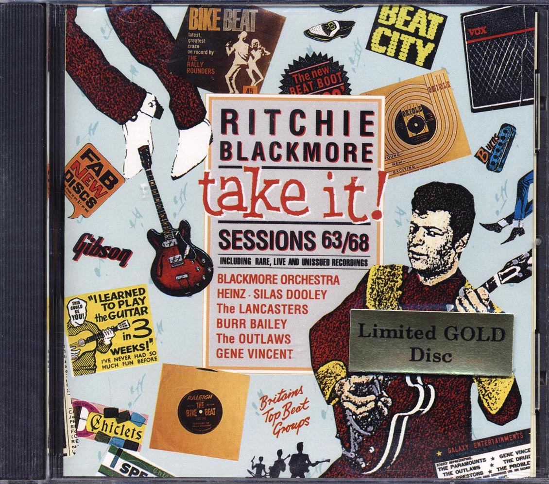 Ritchie Blackmore - Take It: Sessions 63/68 (24 tracks) (gold CD) (ltd. ed.) (incl. large booklet) Music CD