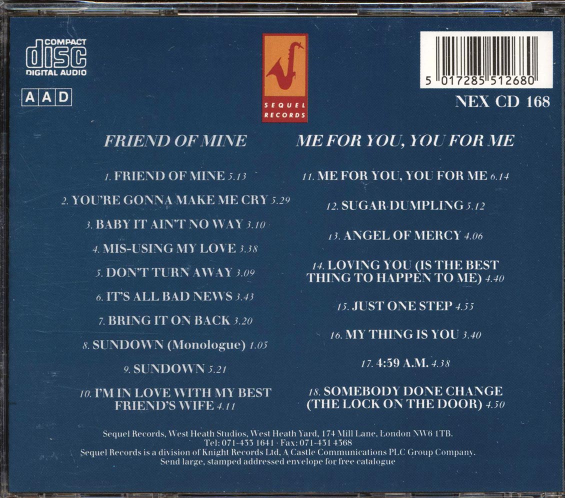Little Milton - The TK Sessions (2 albums on 1 CD) Music CD