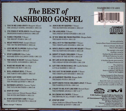 Various - The Best Of Nashboro Gospel (27 tracks) Music CD