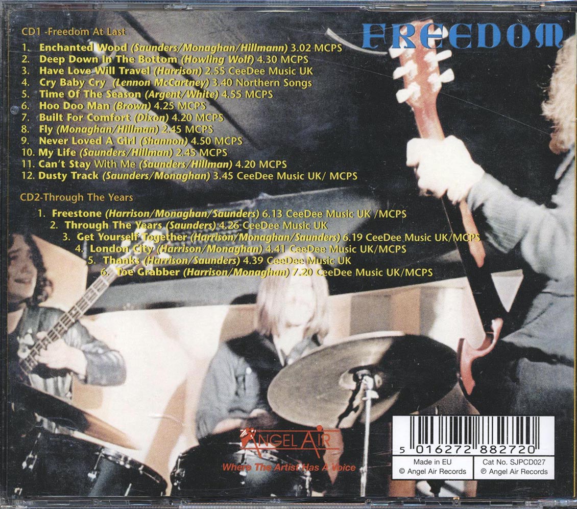 Freedom - Freedom At Last + Through The Years (2 albums on 2 CDs) (2xCD) (remastered) Music CD