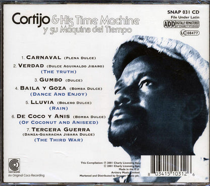Cortijo & His Time Machine - Y Su Maquina Del Tiempo Music CD
