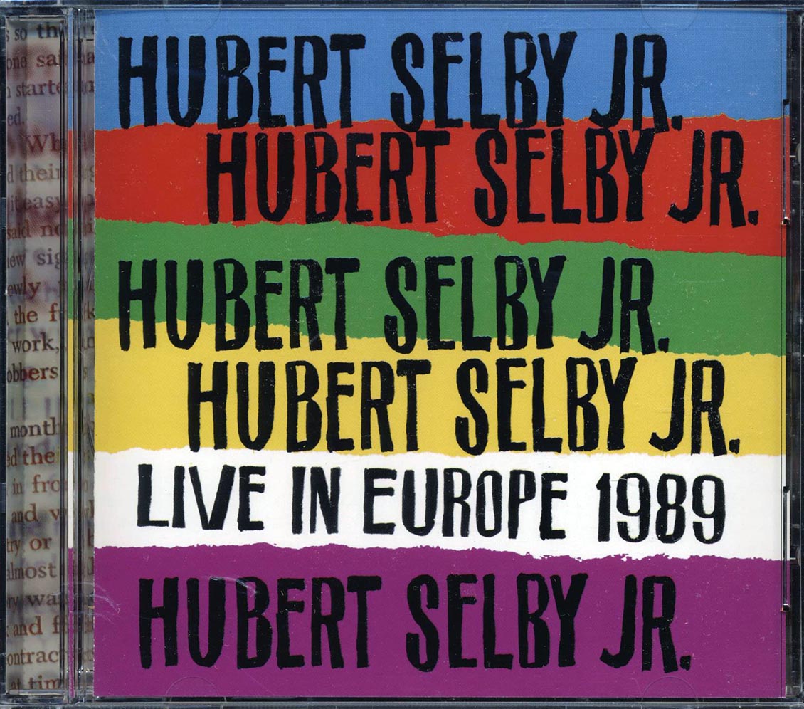 Hubert Selby Jr. - Live In Europe 1989 Music CD