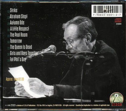 Hubert Selby Jr. - Live In Europe 1989 Music CD