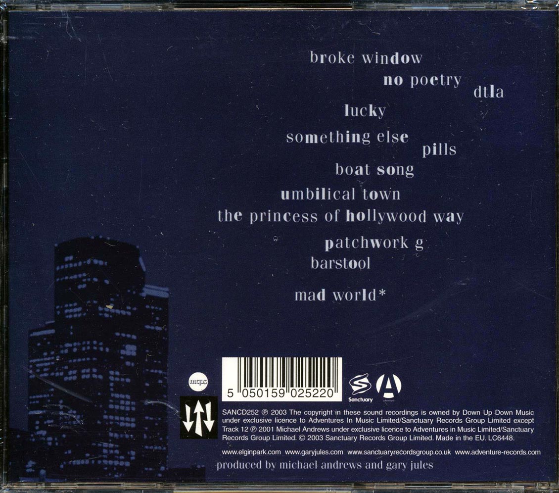 Gary Jules - Trading Snakeoil For Wolftickets Music CD