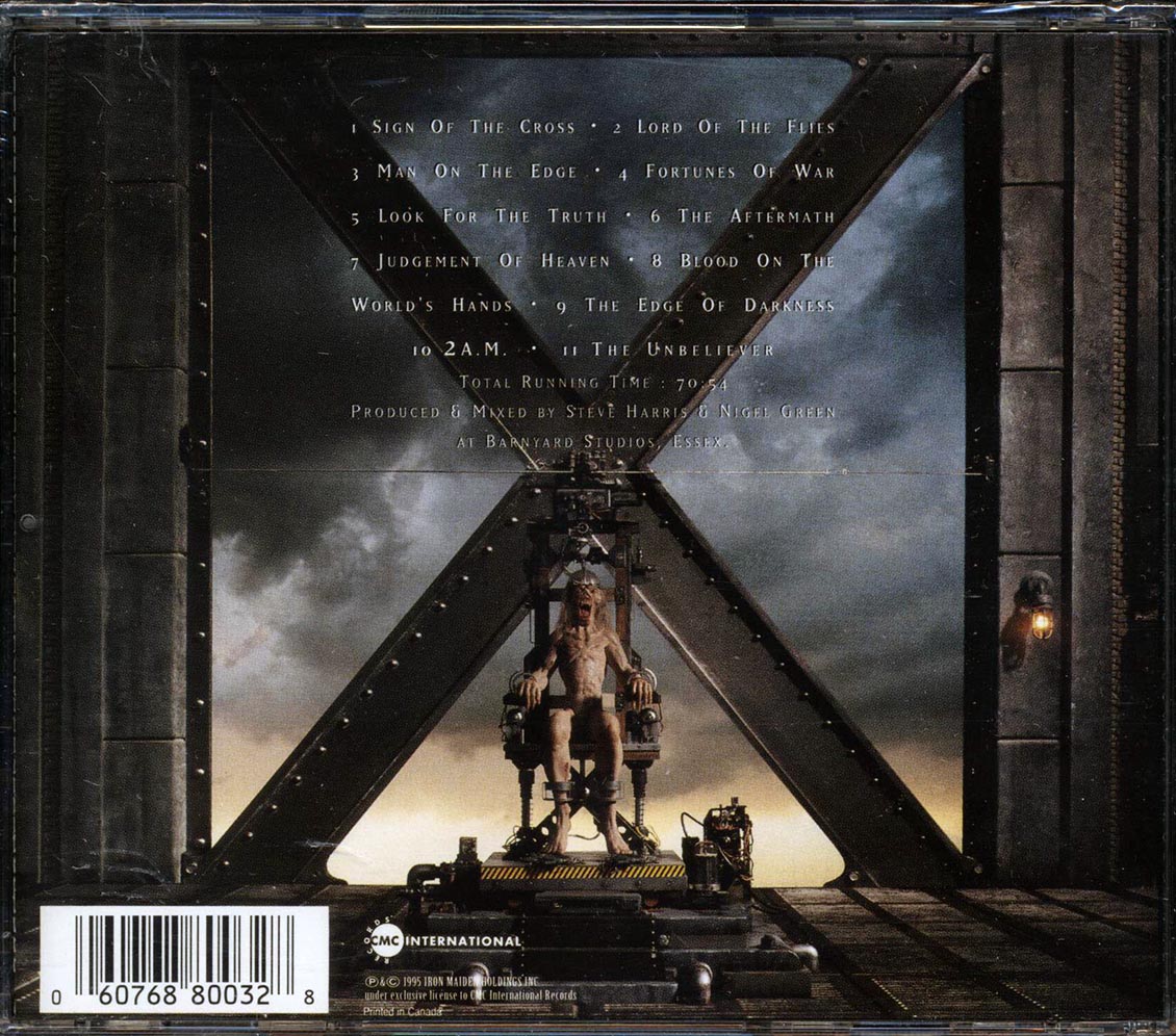 Iron Maiden - The X Factor Music CD