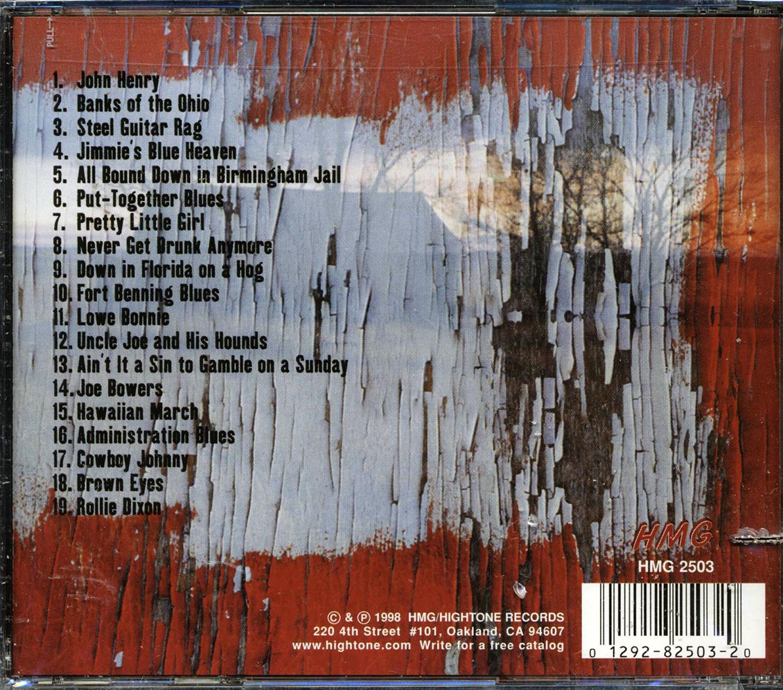 Jimmie Tarlton - Steel Guitar Rag (marked/ltd stock) Music CD