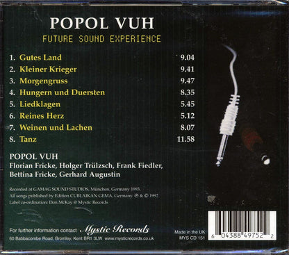 Popol Vuh - Future Sound Experience Music CD