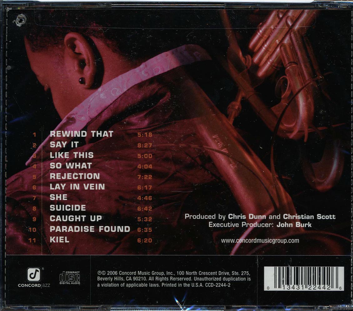 Christian Scott - Rewind That Music CD