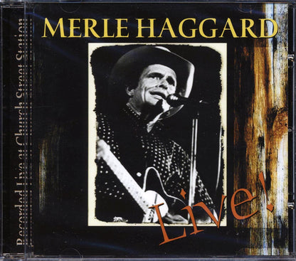 Merle Haggard - Live At Church Street Station Music CD